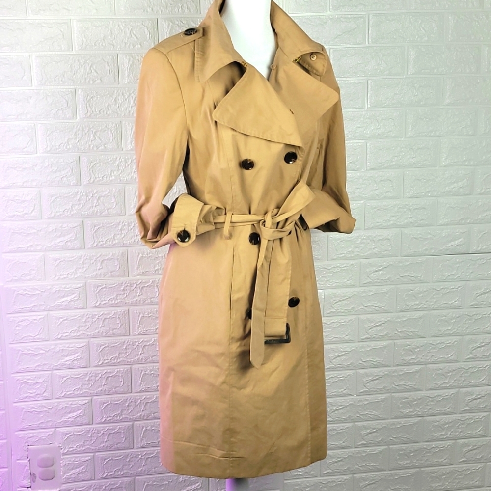 Trench Coat - Calvin Klein - Tan - small